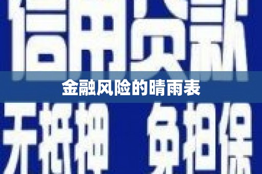 文昌金融风险的晴雨表