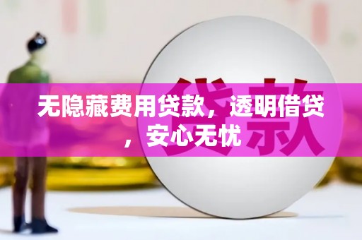 文昌无隐藏费用贷款，透明借贷，安心无忧