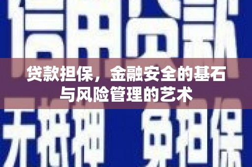 文昌贷款担保，金融安全的基石与风险管理的艺术