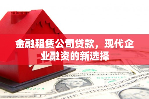 文昌金融租赁公司贷款，现代企业融资的新选择