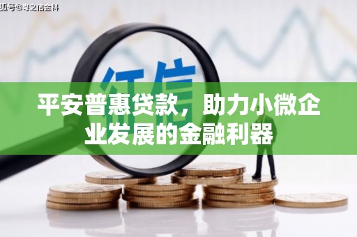 文昌平安普惠贷款，助力小微企业发展的金融利器