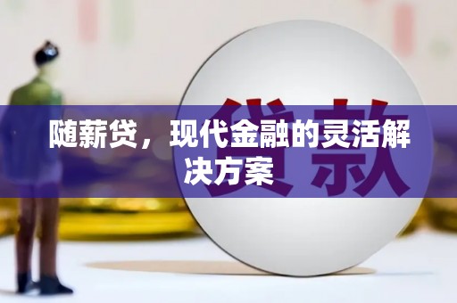 文昌随薪贷，现代金融的灵活解决方案