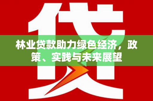 文昌林业贷款助力绿色经济，政策、实践与未来展望