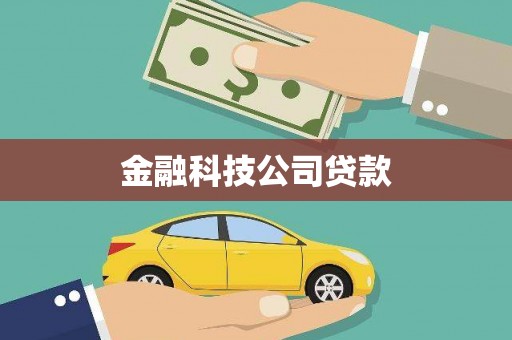 文昌金融科技公司贷款