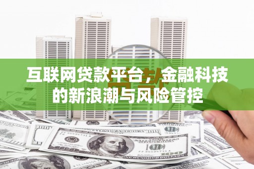 文昌互联网贷款平台，金融科技的新浪潮与风险管控