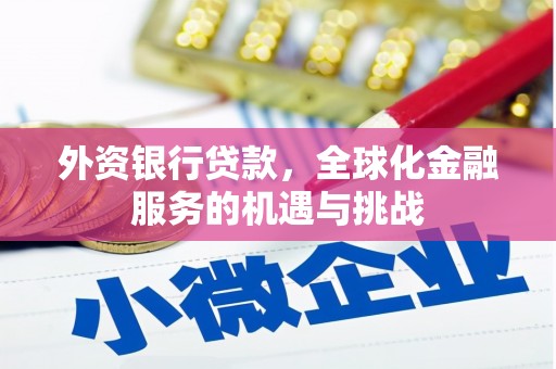 文昌外资银行贷款，全球化金融服务的机遇与挑战
