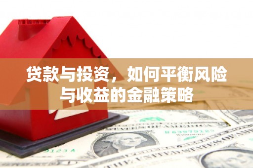 文昌贷款与投资，如何平衡风险与收益的金融策略
